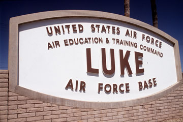 Luke AFB Sign